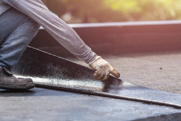 Professional Exterior Waterproofing technician working in Bloomdale, OH
